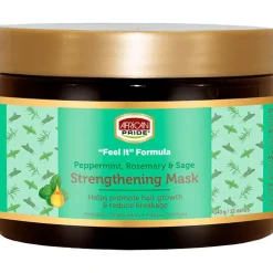 African Pride Peppermint, Rosemary en Sage Versterkend Masker