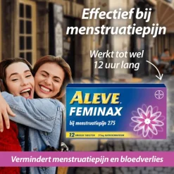 Aleve Feminax bij Menstruatiepijn 12 tabletten