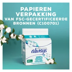 Always Maandverband Bio Cotton Night