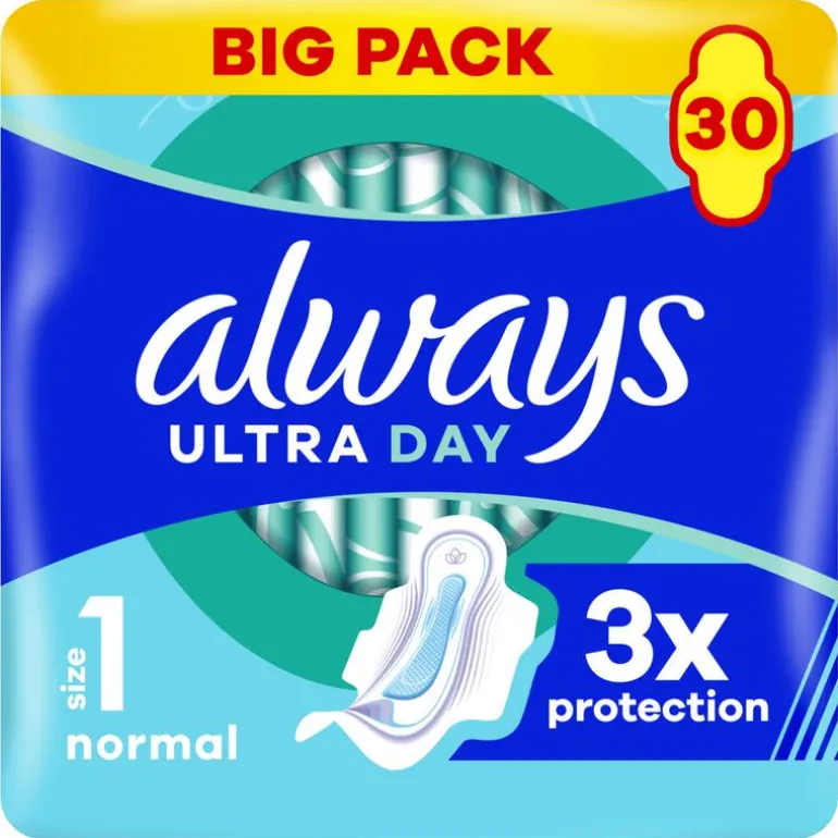 Always Maandverband Ultra Normal Wings Big Pack