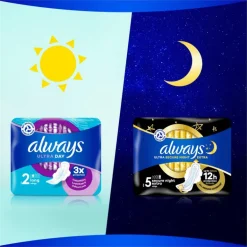 ALWAYS ULTRA PADS WINGS L 48 - QP