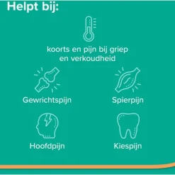 Aspirine 100 mg helpt bij pijn 20 tabletten