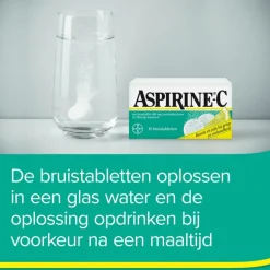 Aspirine C Bruis 400 mg bij griep en verkoudheid 10 tabletten