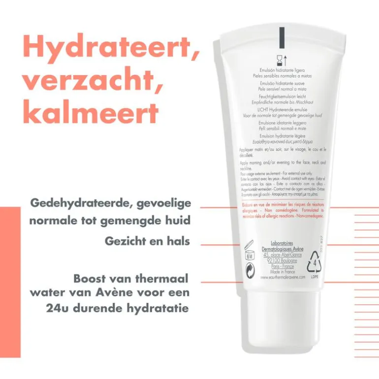 Avène Hydrance UV Rijk 40 ML