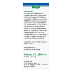 A.Vogel Boldocynara Bij Misselijkheid En Opgeblazen Gevoel Tabletten 80 ST