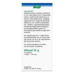A.Vogel Cranberry Monarda Goed Voor De Blaasfunctie1* Tabletten 30 stuks