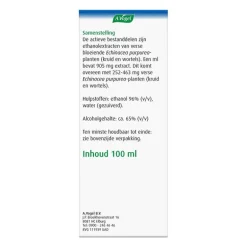 A.Vogel Echinaforce Bij Onvoldoende Weerstand En Griep Druppels 100 ML