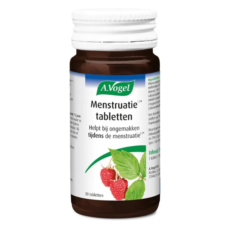 A.Vogel Menstruatie tabletten 30 stuks
