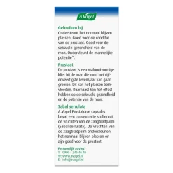A.Vogel Prostaforce Helpt om Normaal te Blijven Plassen1* Capsules 30 stuks