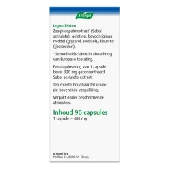 A.Vogel Prostaforce Helpt om Normaal te Blijven Plassen1* Capsules 90 stuks