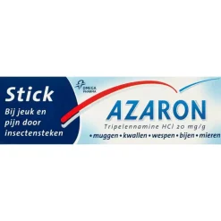 Azaron Stick bij Jeuk en Pijn door Insectenbeten 5,7 GR