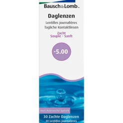 Bausch + Lomb DagLenzen -5,00 30 stuks