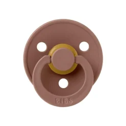 BIBS Anatomische Fopspeen Two Pack Natuurlijk Rubber Woodchuck/Blush Maat 2