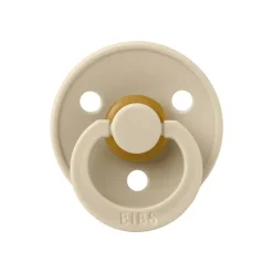 BIBS Fopspeen Two Pack Natuurlijk Rubber Vanilla/Dark Oak Maat 3