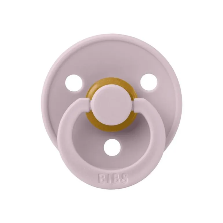 BIBS Fopspeen Two Pack Natuurlijk Rubber Blossom/Dusky Lilac Maat 2