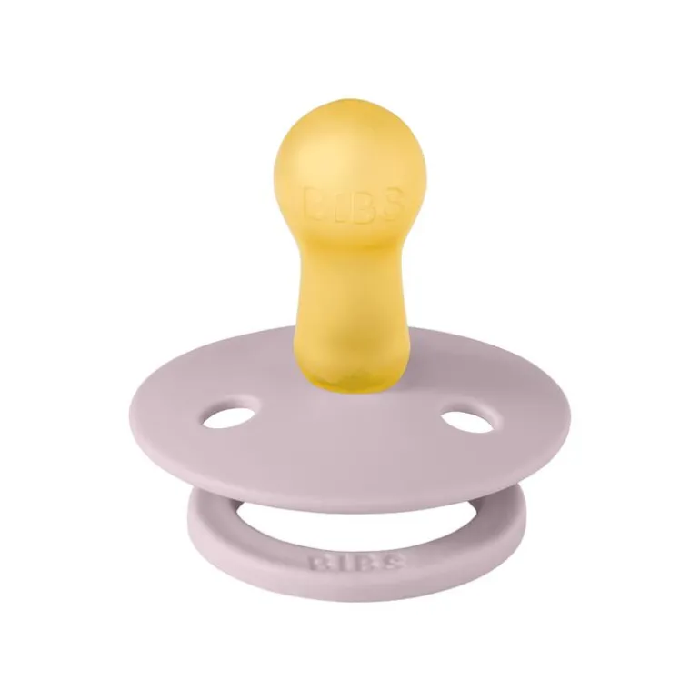 BIBS Fopspeen Two Pack Natuurlijk Rubber Blossom/Dusky Lilac Maat 2