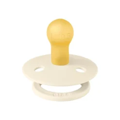 BIBS Fopspeen Two Pack Natuurlijk Rubber Ivory/Dark Oak Maat 1