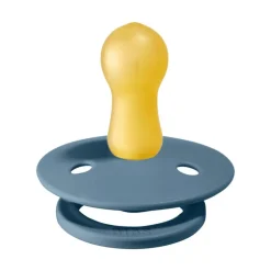 BIBS Fopspeen Two Pack Natuurlijk Rubber Deep Space /Petrol Maat 2