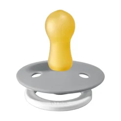 BIBS Glow in the dark Fopspeen Two Pack Natuurlijk Rubber Sage/Cloud Maat 2