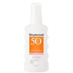 Biodermal Gevoelige Huid Zonnebrand Spray SPF50+ 175 ML
