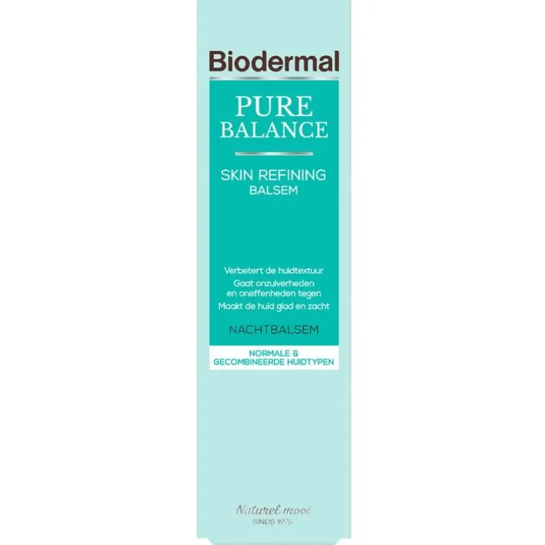 Biodermal Pure Balance Skin Refresh Nacht Balsem 50 ML