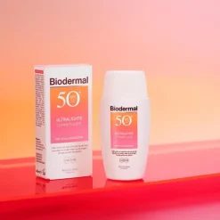 Biodermal Ultralichte Zonnefluïde Gezicht SPF 50+ 40 ML