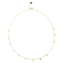 BiSjU Jewellery Ketting Munt Gold Plated