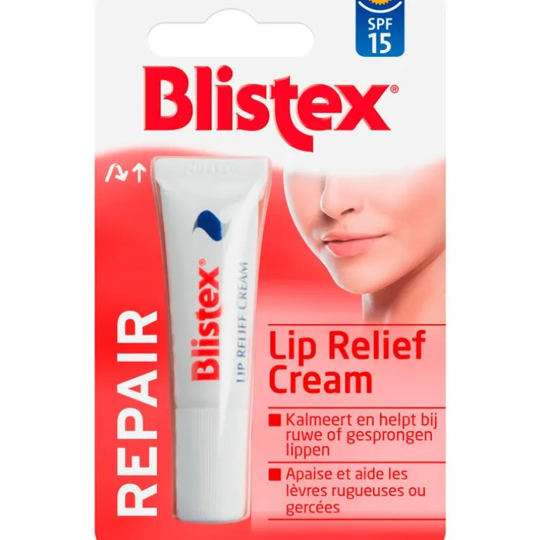 Blistex Lip Relief Cream Tube Blister SPF15