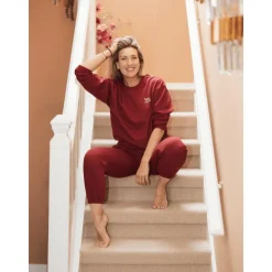 Bo Wilkes Sweater Burgundy Maat S/M