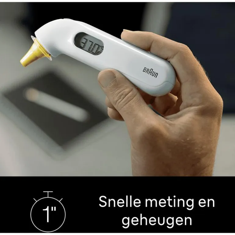Braun ThermoScan 3 Oorthermometer High Speed IRT3030