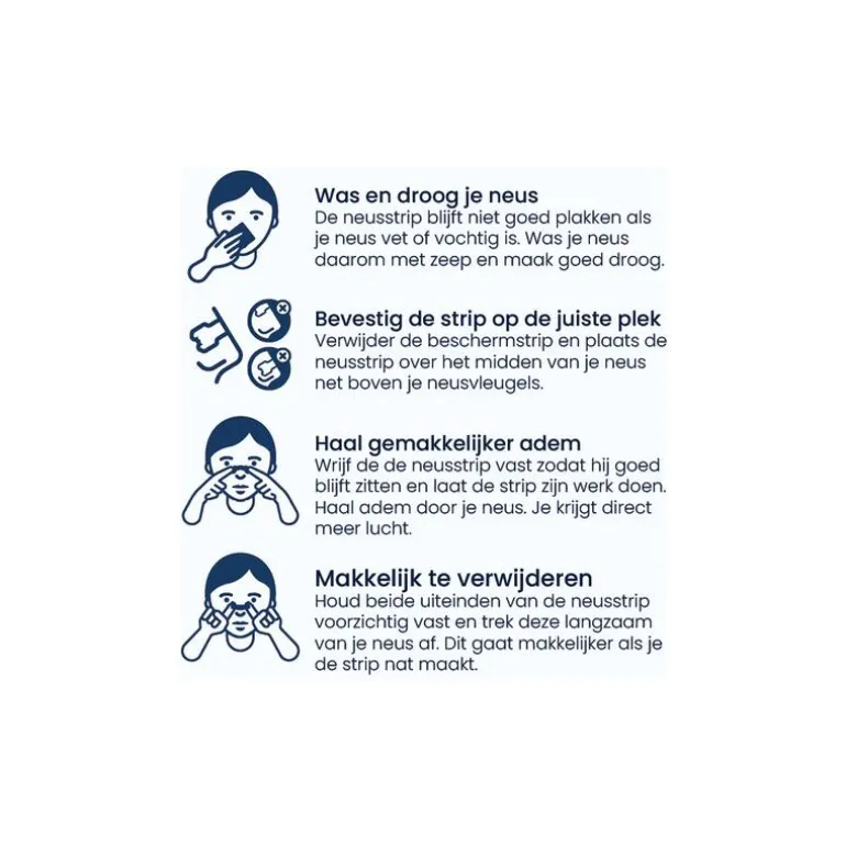 Breathe Right Neusstrips Large 30 stuks