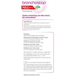 Bronchostop Max 8in1 Hoestdrank 120ML