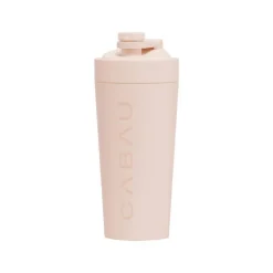 Cabau Bloom Shakebeker Staal - Beige 700ML