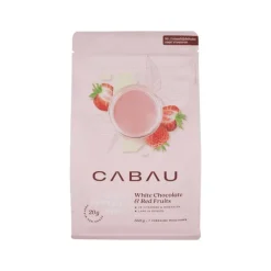 Cabau High Protein Meal - White Chocolate Red Fruits - 560 gram