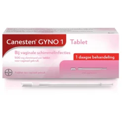 Canesten Gyno 1 Tablet bij vaginale schimmelinfectie 1 stuks