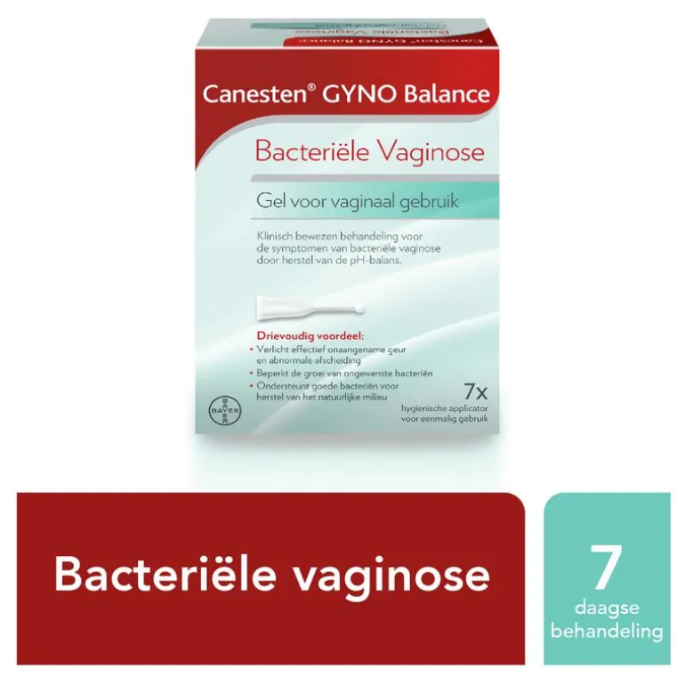 Canesten Gyno Balance bij bacteriële vaginose 7 stuks