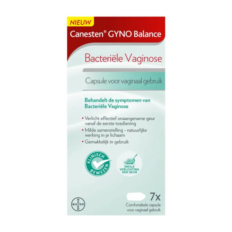 Canesten Gyno Balance Capsule bacteriële vaginose 7 stuks