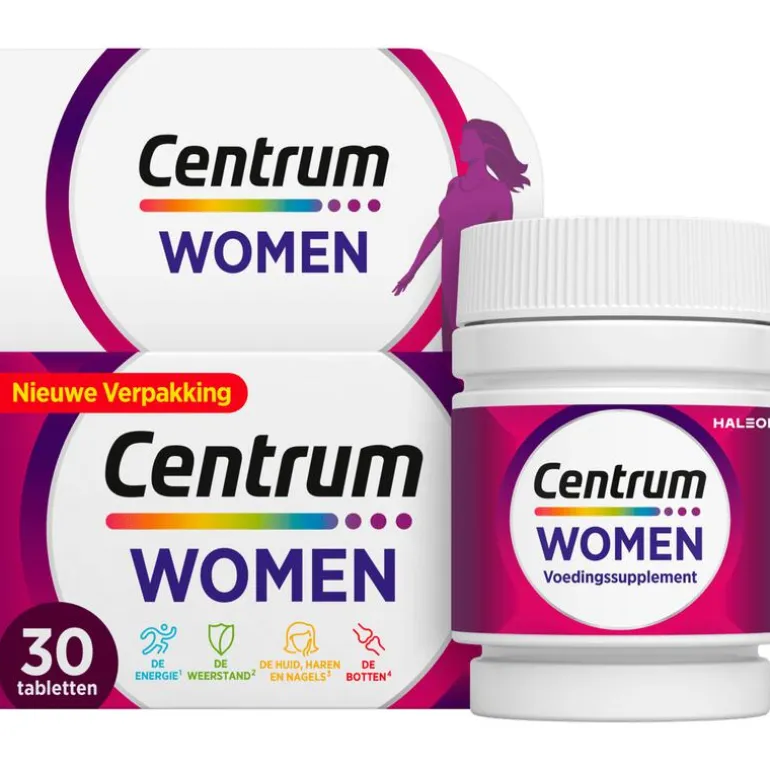Centrum Women Multivitaminen Tabletten 30 stuks