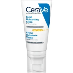 CeraVe Hydraterende Gezichtscrème SPF50 52 ML