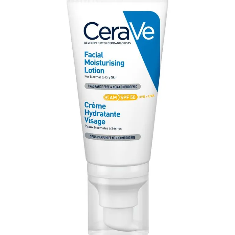 CeraVe Hydraterende Gezichtscrème SPF50 52 ML