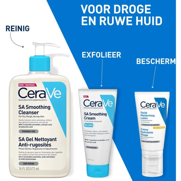 CeraVe SA Anti-Ruwe Huid Reiniger 236 ML