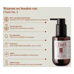 Charli No. 2 Glijmiddel - Glycerinevrij 100 ML