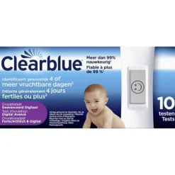 Clearblue Geavanceerde Digitale Ovulatietestset 10 Stuks