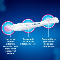 Clearblue Snelle Detectie Zwangerschapstest 2 Stuks