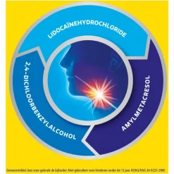 Coldrex Keelpastilles 12 Stuks