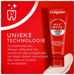 Colgate Max White Ultra Deep Clean Tandpasta 75 ML