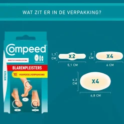 Compeed Blarenpleister Mix 10 Pleisters