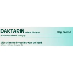 Daktarin Miconazolnitraat bij Schimmelinfecties Crème 20 MG/G 30 GR