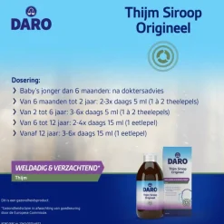 Daro Thijmsiroop Original 200 ML