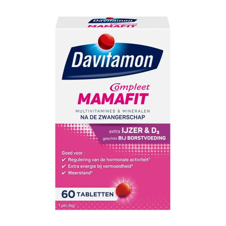 Davitamon Compleet Mamafit na Zwangerschap 60 Tabletten